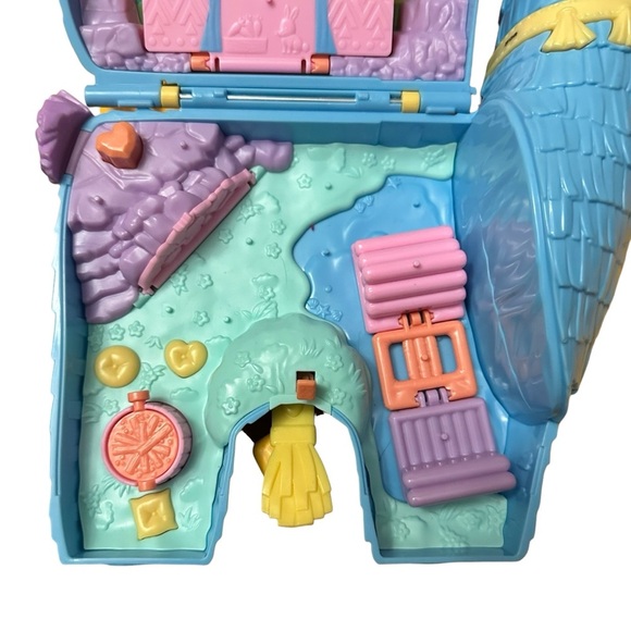 Polly Pocket Blue and Yellow Llama - Picture 5 of 6